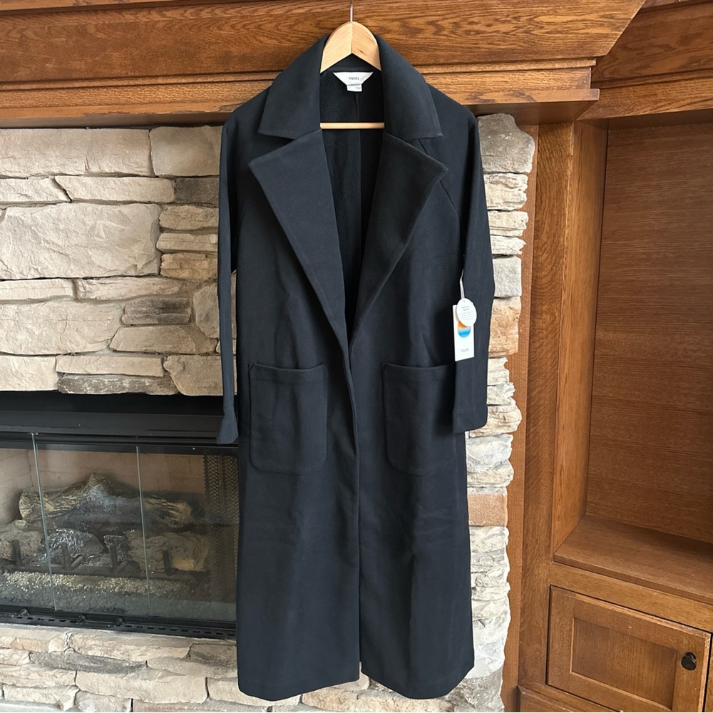 Vuori Women's Restore Trench Coat Black Size Small NEW
